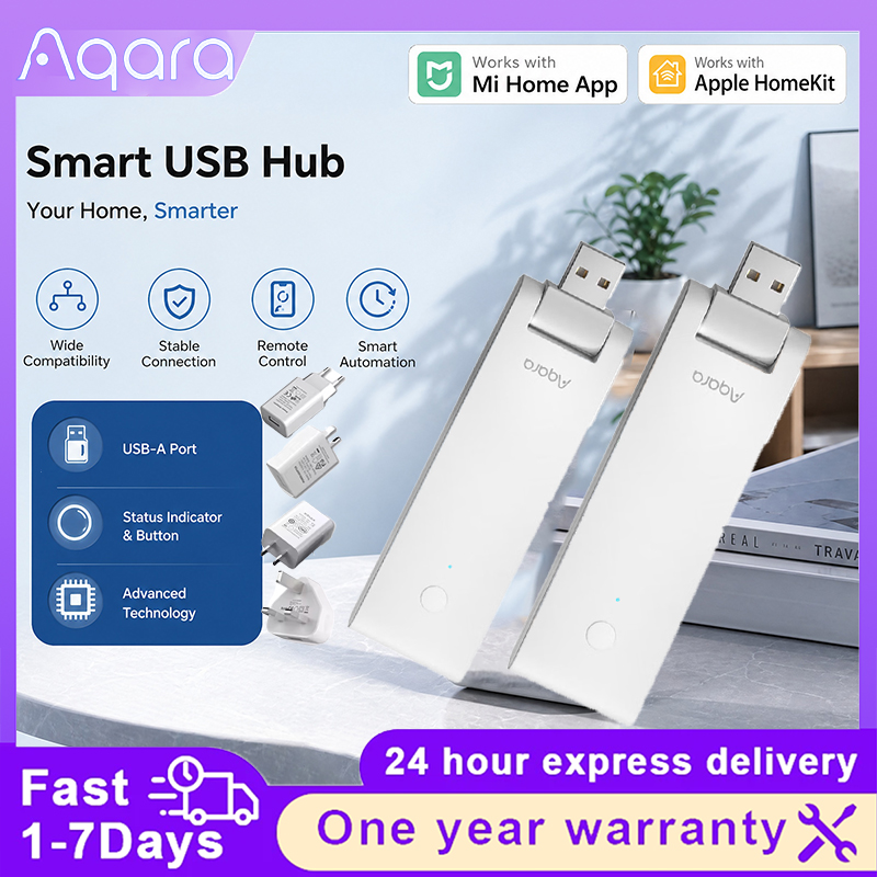 بوابة أكارا E1 ميني USB هاب لا - مراجعة Smart Home Hub 2 وسعره
