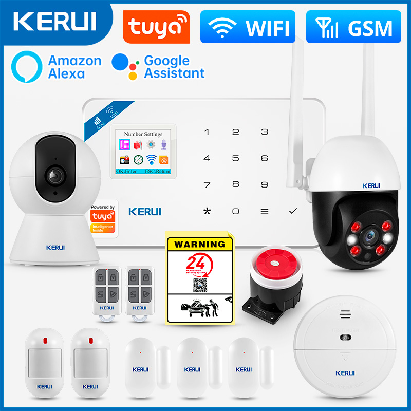 KERUI W181 نظام إنذار الأمن ال - مراجعة Smart Home Video وسعره