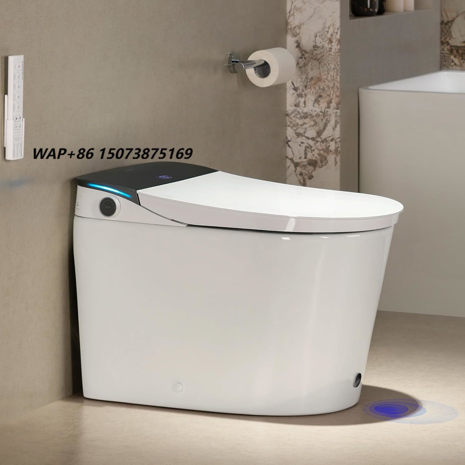 مرحاض ذكي 1000 جرام مع شطف MaP - مراجعة Temperature Sensor وسعره